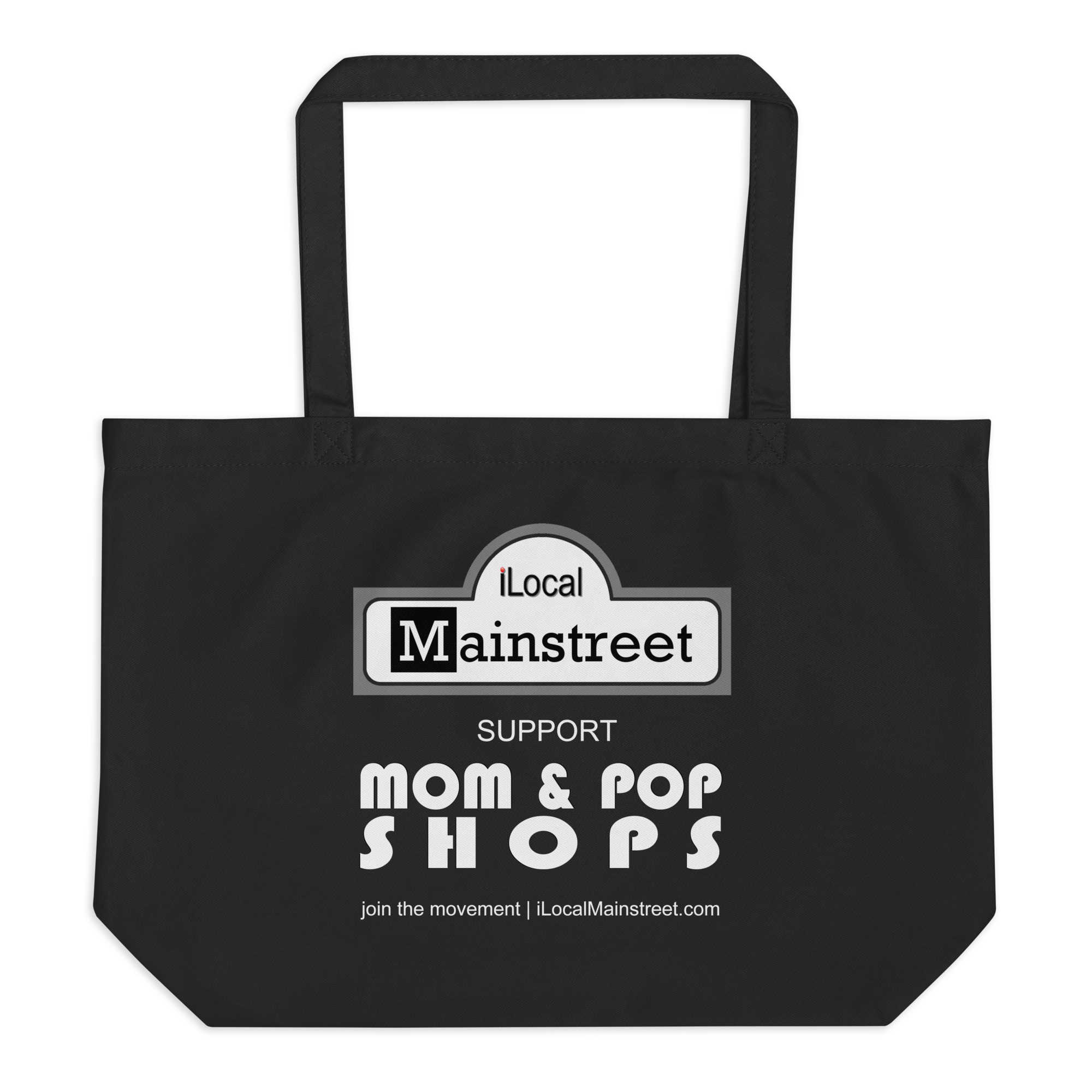 Large organic tote bag