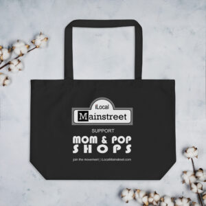 Large organic tote bag