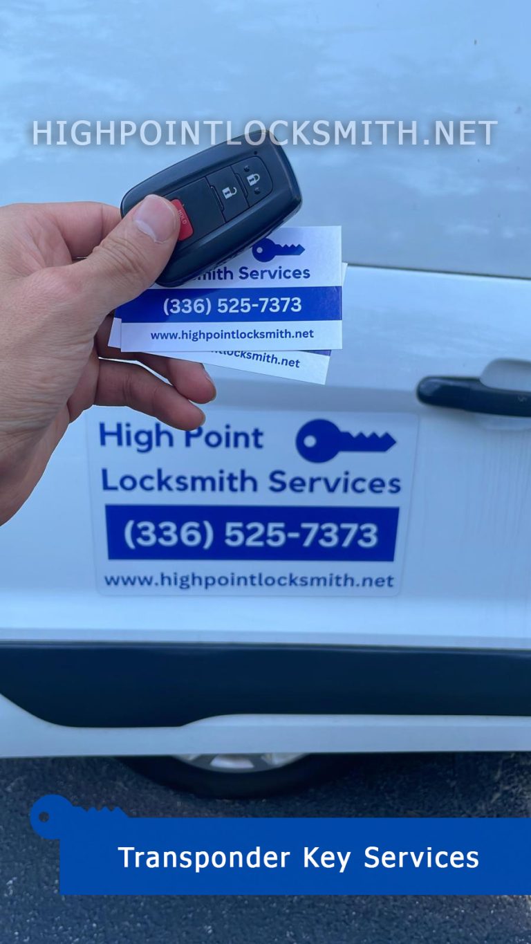 high point locksmith Transponder key services 768x1365