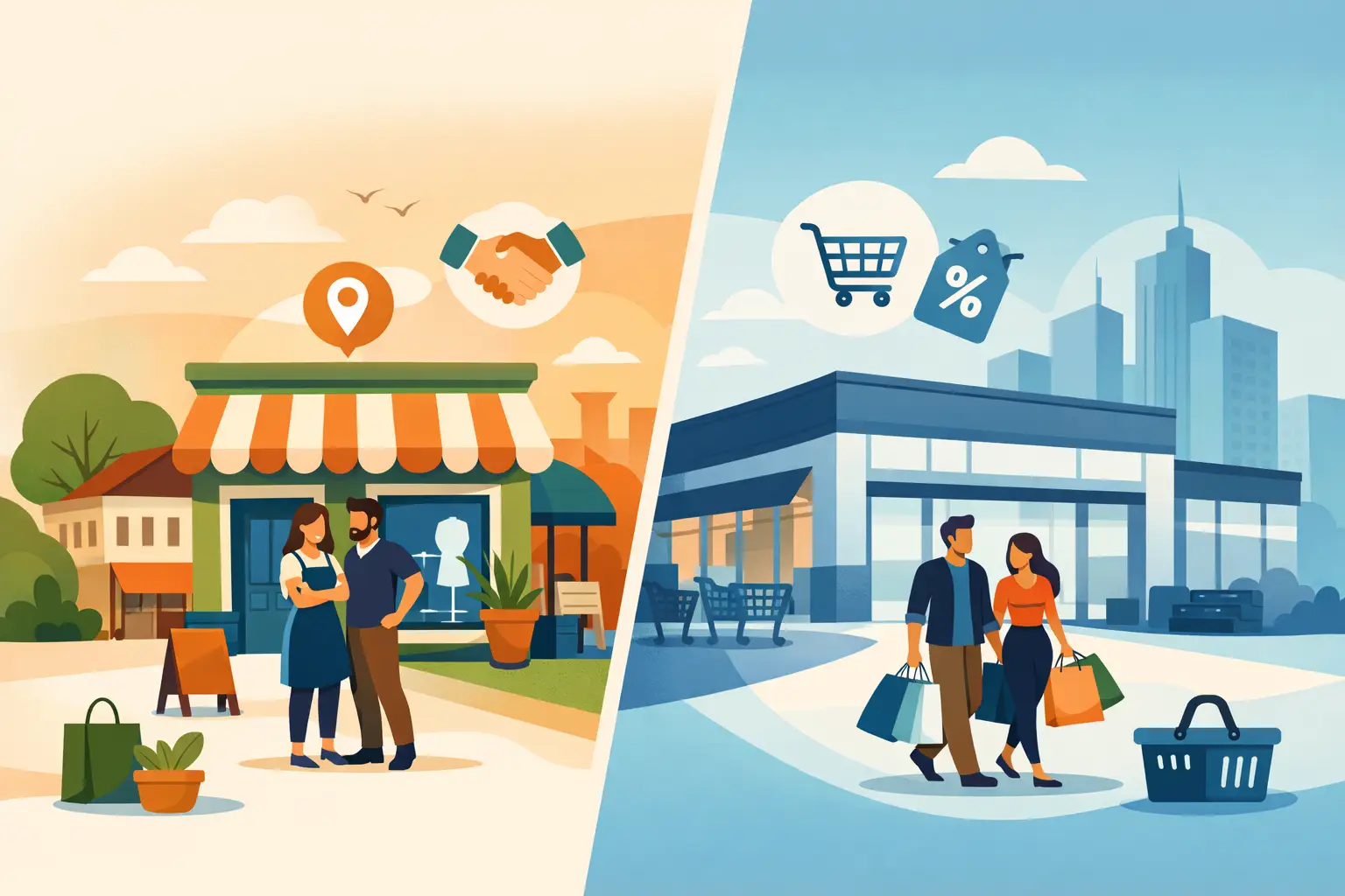 Independent Shops vs Chains: What Local Wins